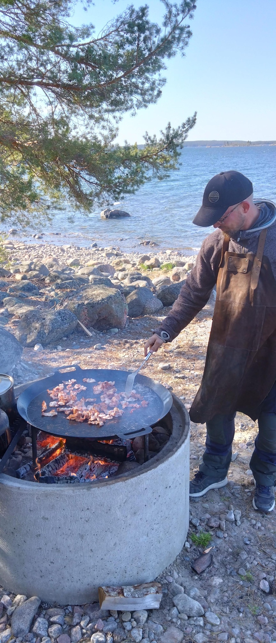 Chef Per is preparing a delicious lunch
